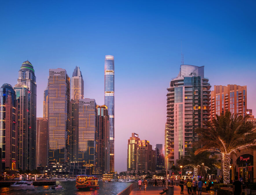 Marina_Skyline_Evening